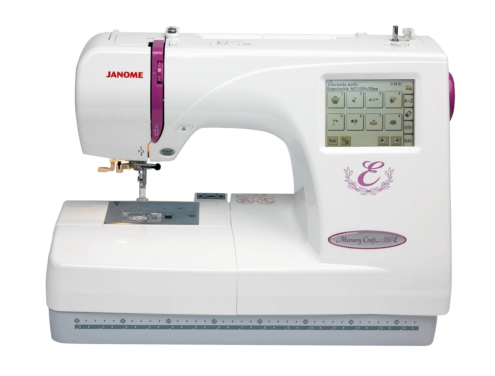 Bordadora Janome MC350E Janome Uruguay