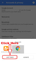 how to delete google search history on android phone