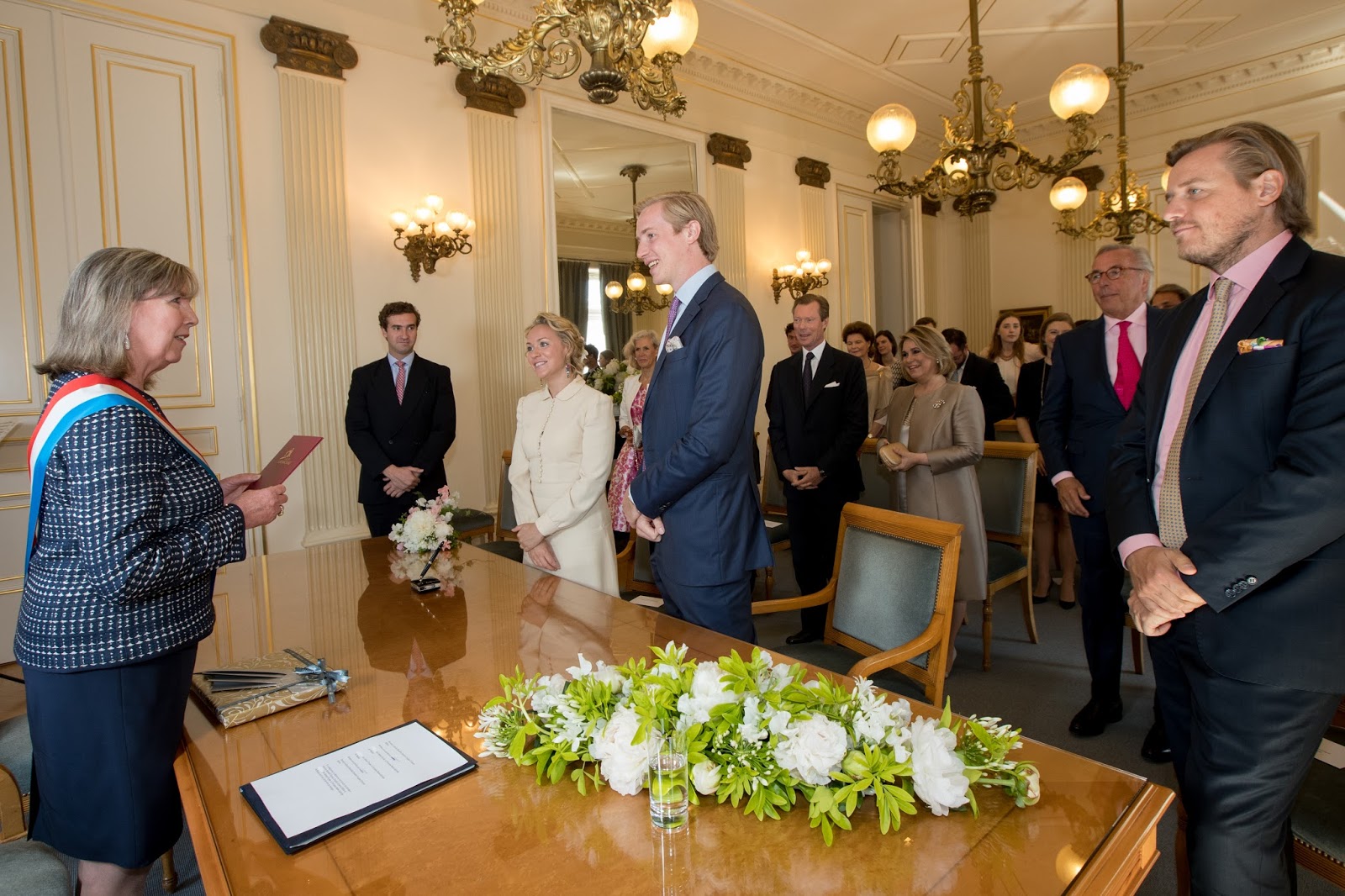 Civil Wedding of Princess MarieGabrielle and Antonius Willms
