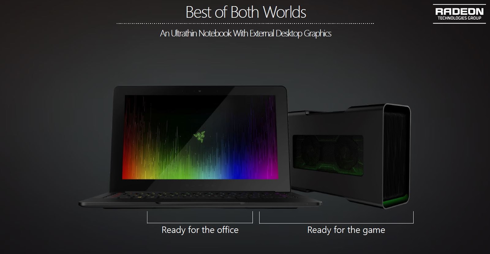 AMD Revolutionizes External GPUs for Notebooks with AMD XConnect ...