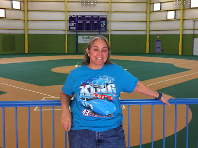 NASCAR Race Mom inside the Victory Junction Sports Complex