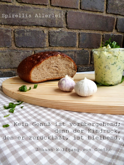 Spirellis Allerlei - Bärlauchbutter einfach selbstgemacht Geschenkidee oder Mitbringsel