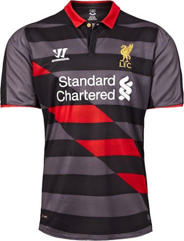 Pusat Jersey: Jersey Liverpool 3rd 2014-2015