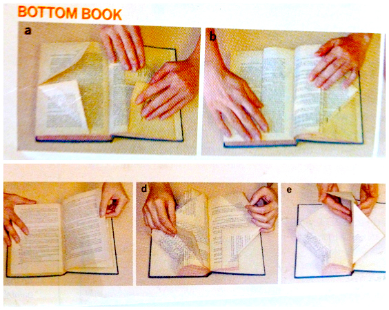 Upcycle: Book Folding from Budget Living ... | the ReFab Diaries