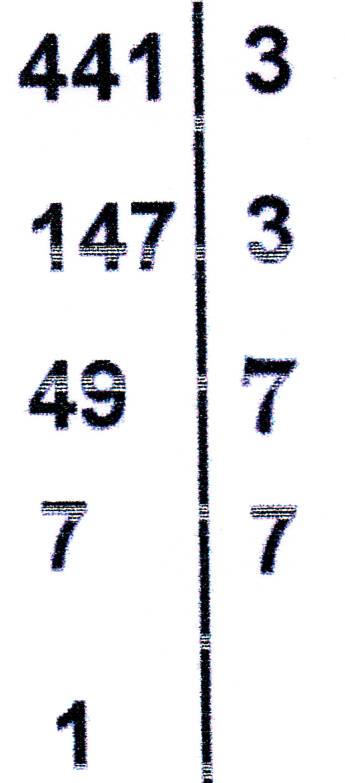 Exercício de raiz quadrada exata
