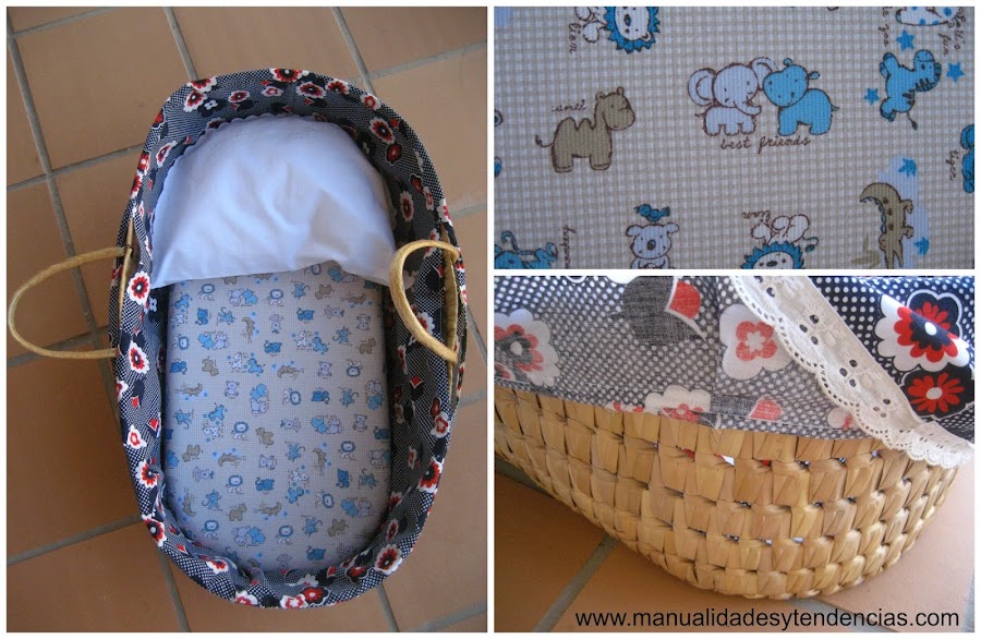 Capazo de bebé customizado