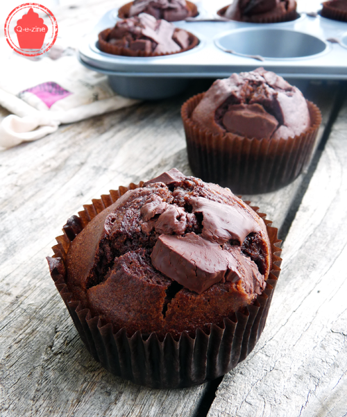 muffins chocolat gourmands pépites chunks