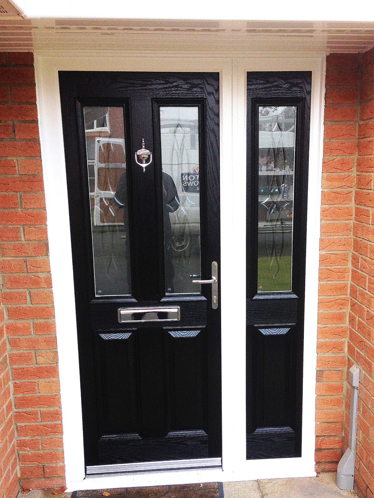 Stunning Altmore Composite Door, with matching composite