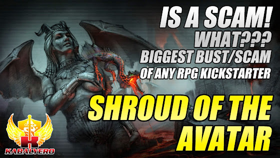 Shroud Of The Avatar Is A Scam, What??? Biggest Bust/Scam Of Any RPG Kickstarter