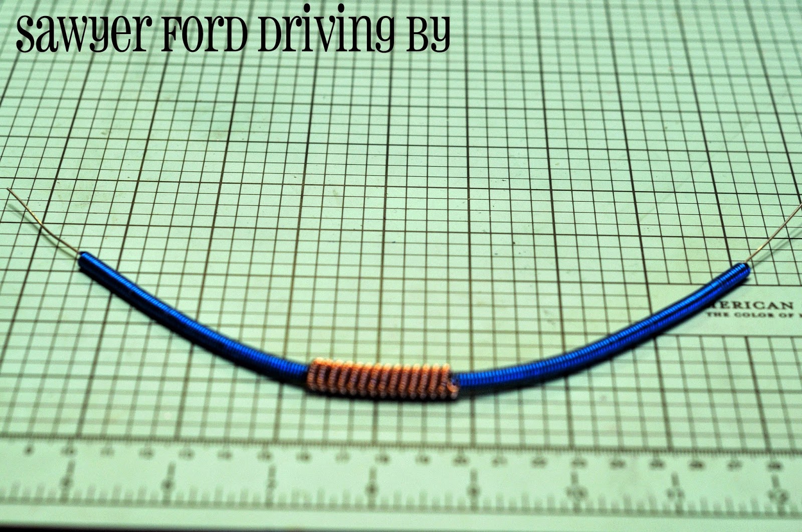 Sawyer Ford Driving By Coiled Wire Bracelets