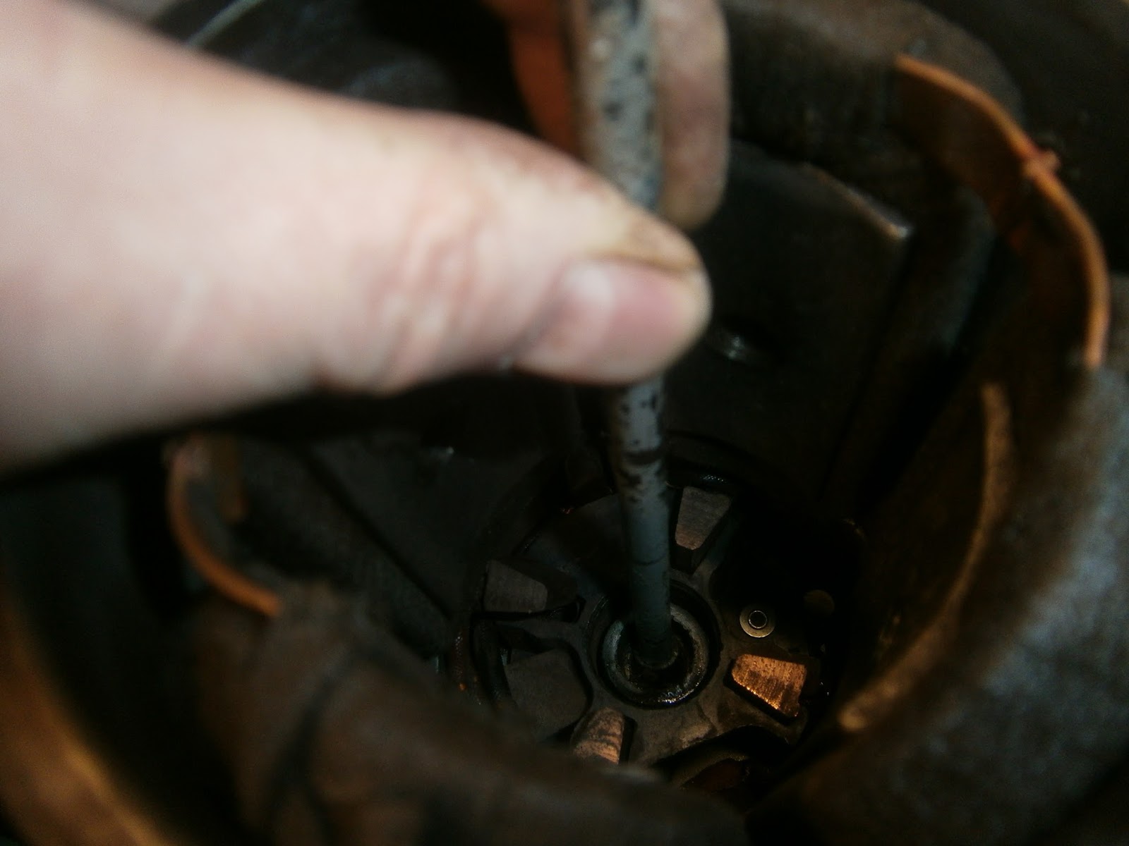 Lotus Excel Restoration The Lucas 3M100 starter motor revisited.