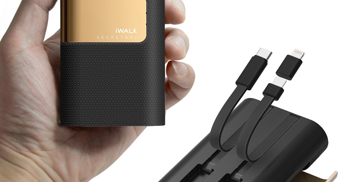 IWALK Secretary+ Allinone Power Bank Using Power Delivery Technology