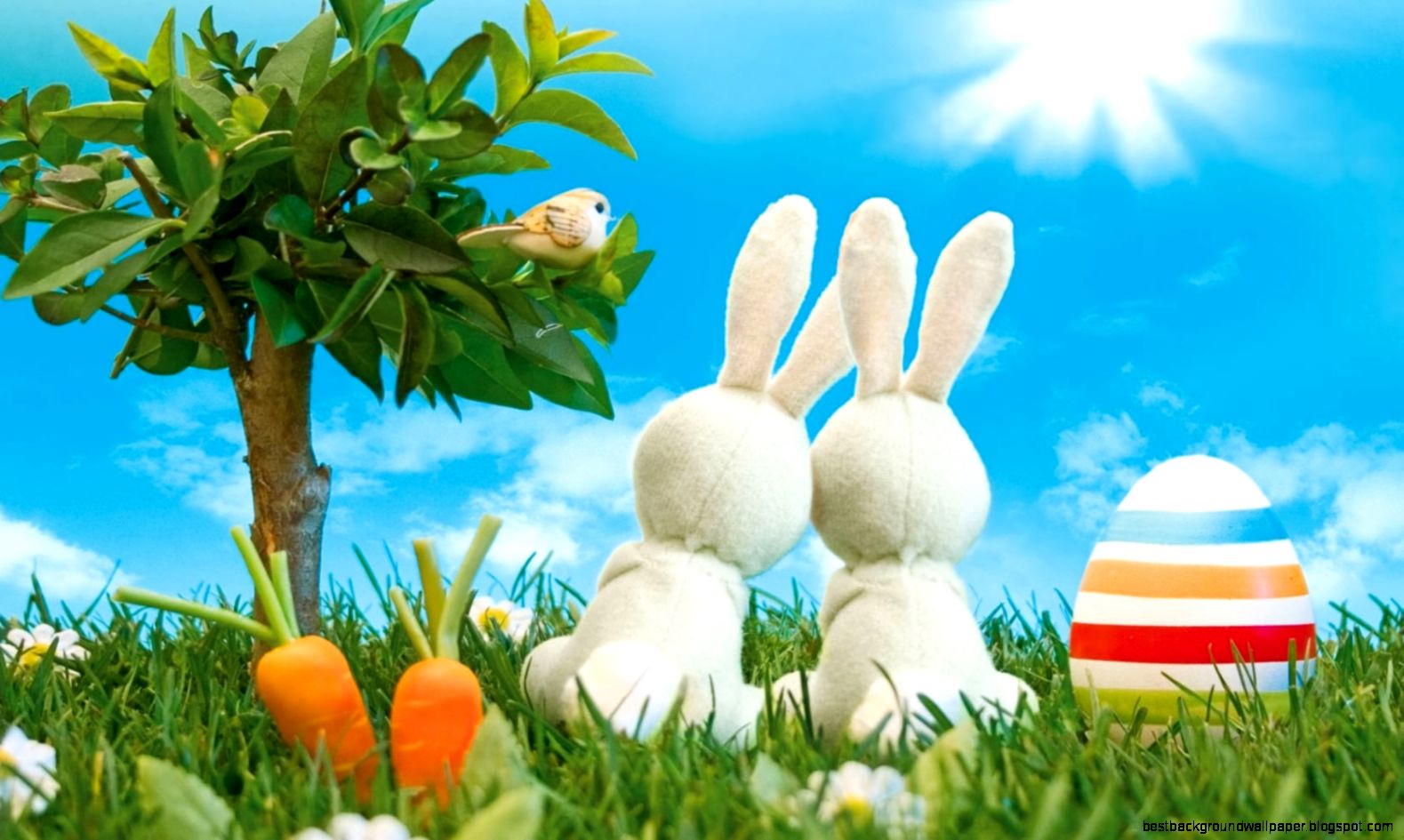 Download Desktop Backgrounds Pc Holiday Easter Bunny Wallpaper