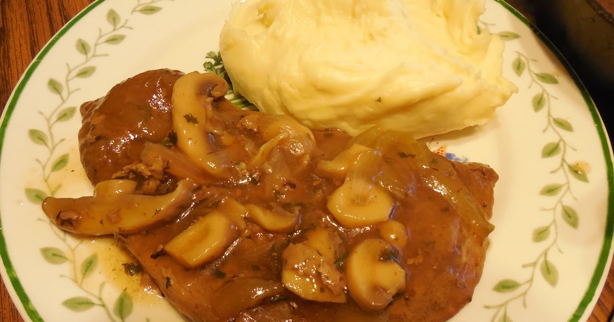 Recipes for Judys' Foodies: Round Steak with Onion Mushroom Gravy
