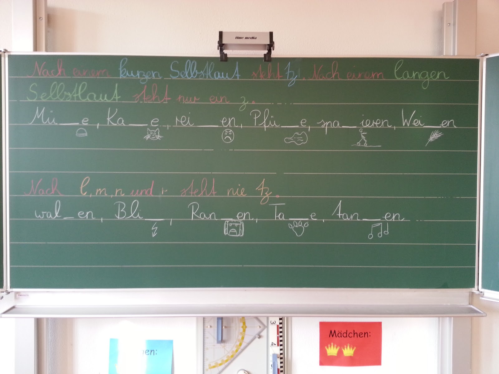 Nach Zwielauten Steht Nur K Eulenklasse: Nach l, n und r, das merk dir ja,