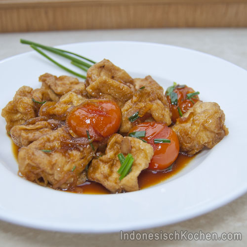 Tofu Kecap indonesisch kochen