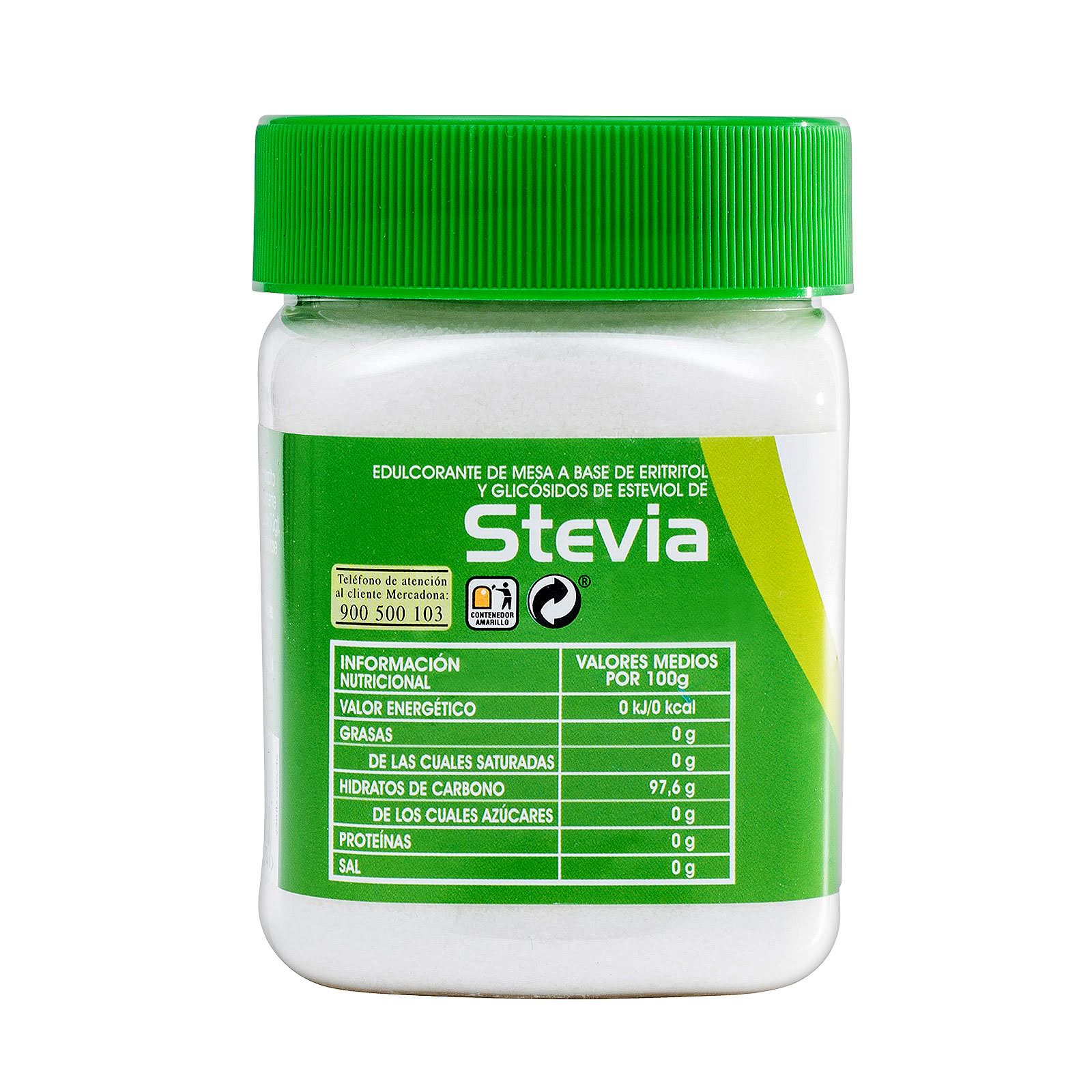 Edulcorante de stevia granulado Hacendado