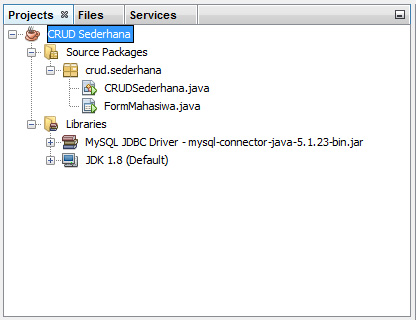 Cara Koneksi Database Mysql Dengan Netbeans