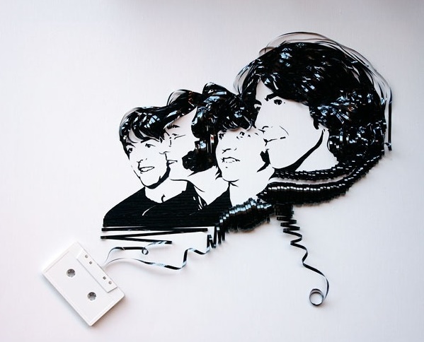 The Beatles Cassette Art