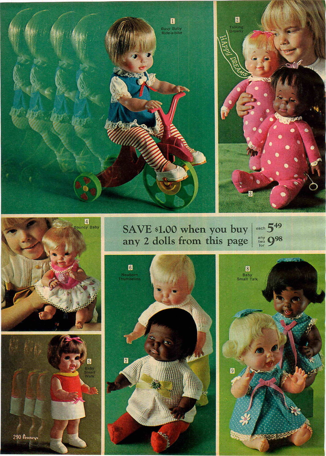 thumbelina doll 1968