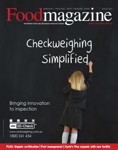 Food Magazine - August 2013 | ISSN 2202-0268 | CBR 96 dpi | Bimestrale | Professionisti | Cibo | Bevande | Packaging | Distribuzione
Food Magazine provides analytical feature driven content directly related to the concerns and interests of food and drink manufacturers in production and technical roles.
