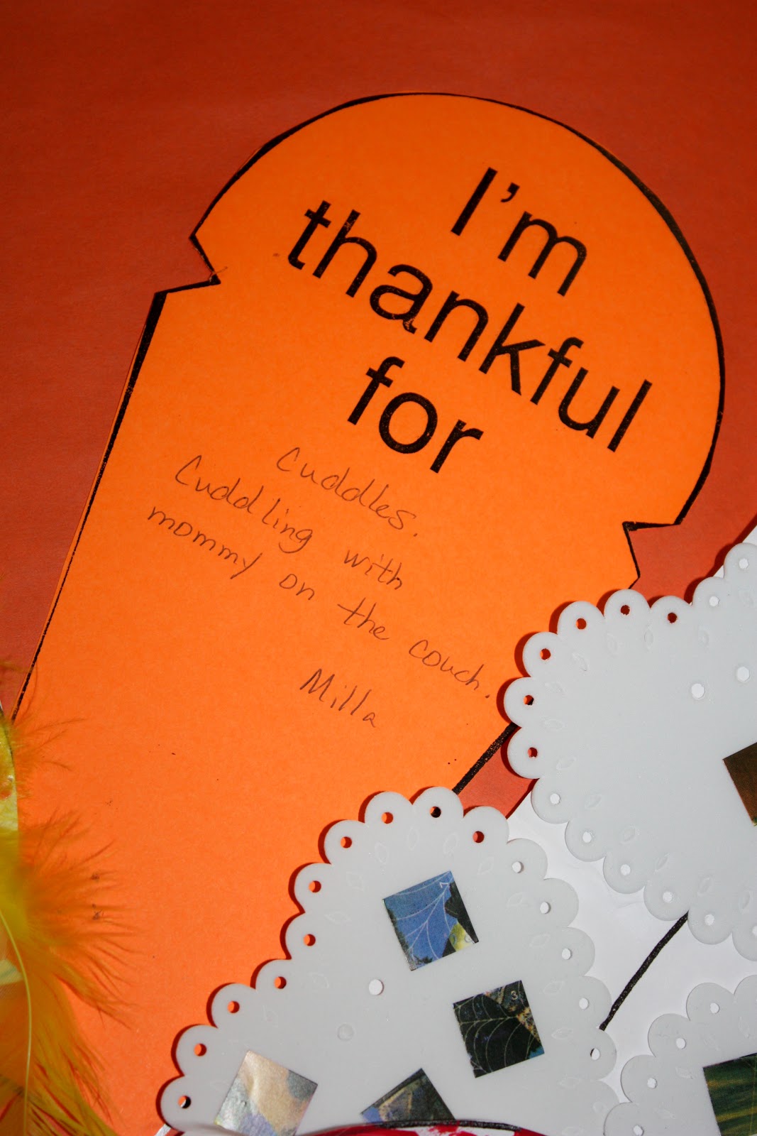 Milla's Many Adventures: Preschool Thanksgiving Feast