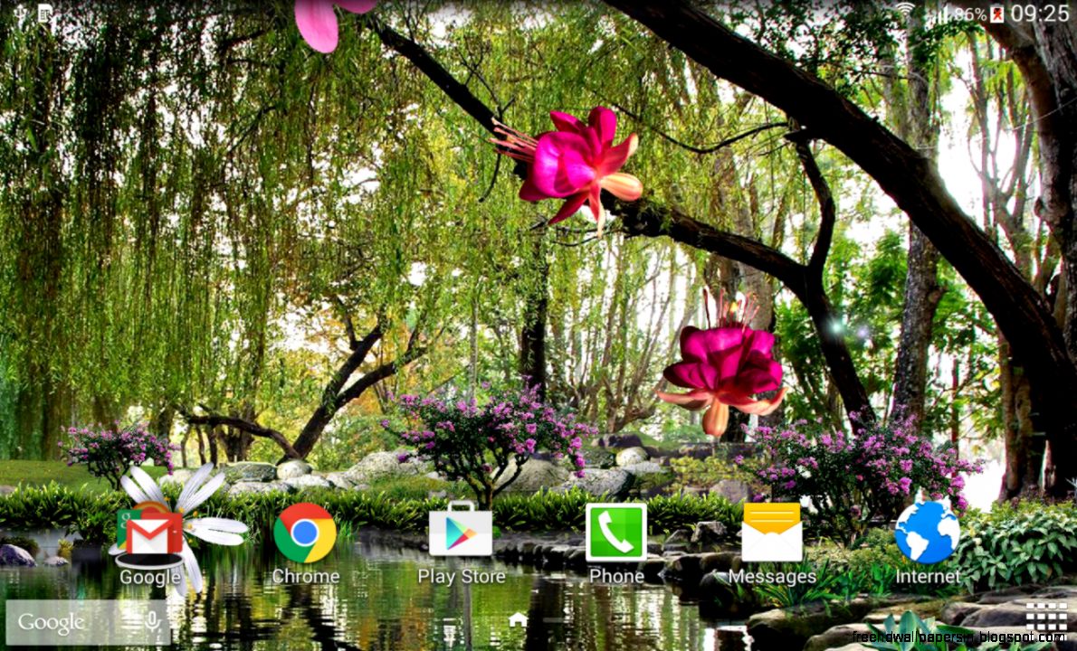Spring Garden Live Wallpaper   Android Apps on Google Play