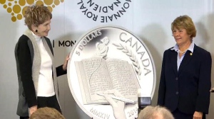 Alice Munro and her $ Coin.