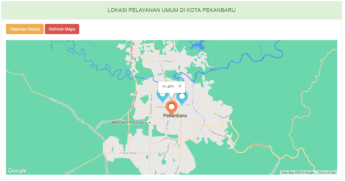 Cara Membuat Aplikasi Google Maps Dengan PHP dan MySQL - JavaSC Developer