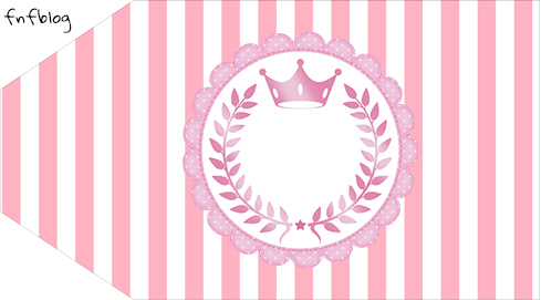Pink Crown: Free Party Printables. | Oh My Quinceaneras!