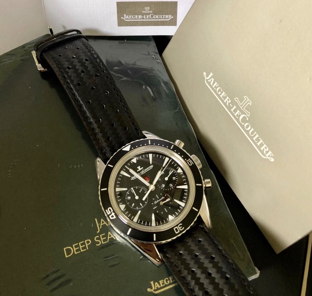 Jam Tangan Second Jaeger LeCoultre Deepsea Chronograph