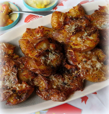 Crispy Smashed Baby Potatoes