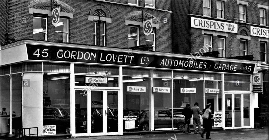 Vitessesteve blog Gordon Lovett Ltd of Ealing Triumph Car Dealer 55