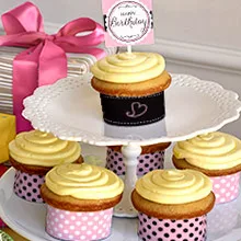 Cute and Chic Free Printable Party Kit. 
