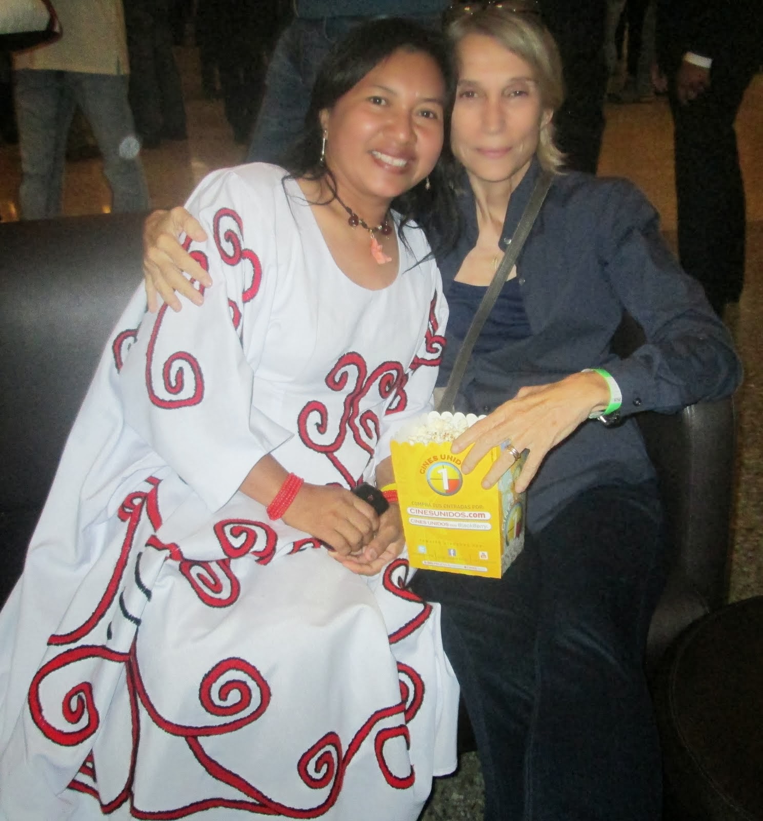 con FINA TORRES directora de cine