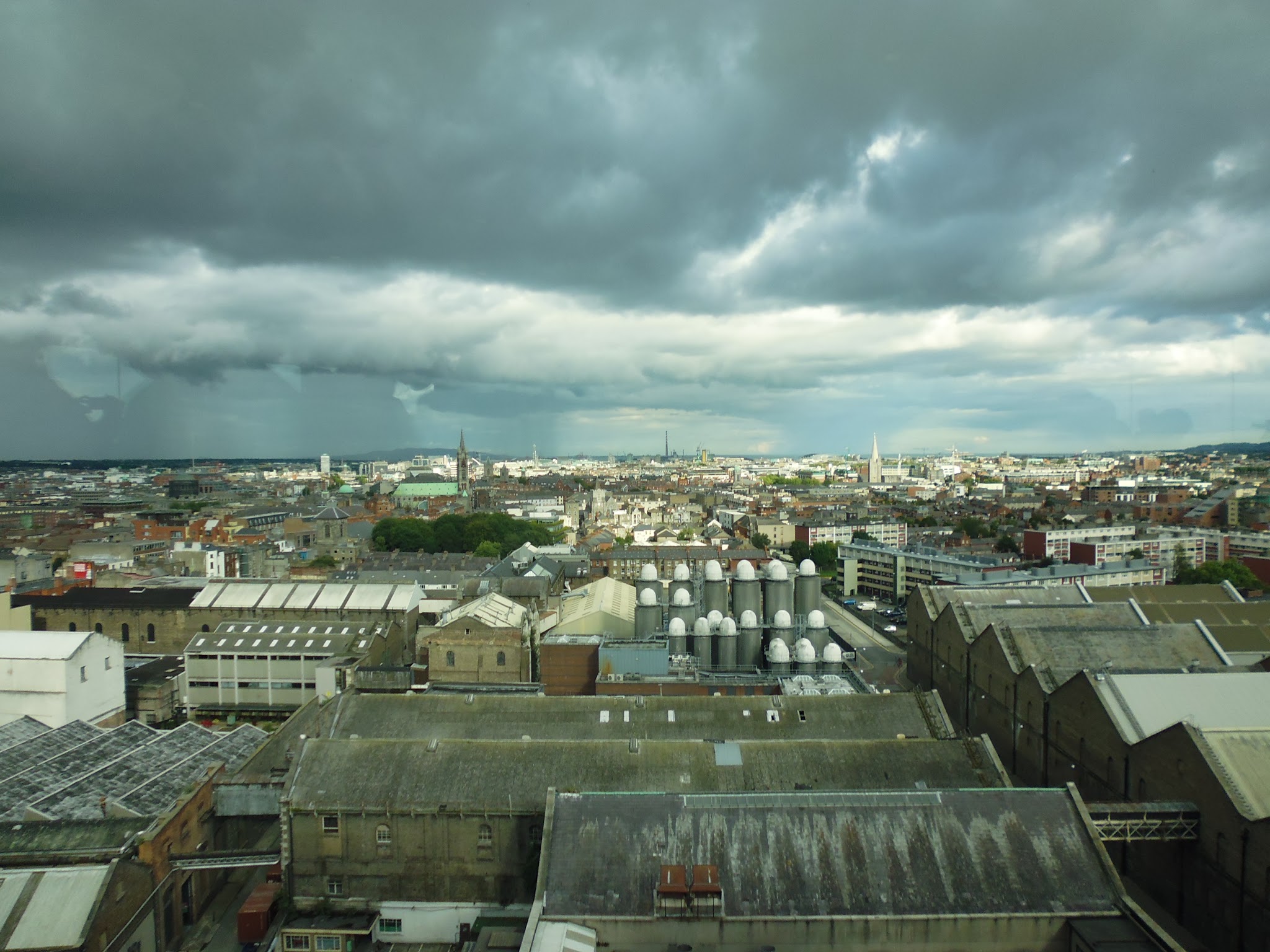 Vistas de Dublín desde el Gravity Bar (@mibaulviajero)