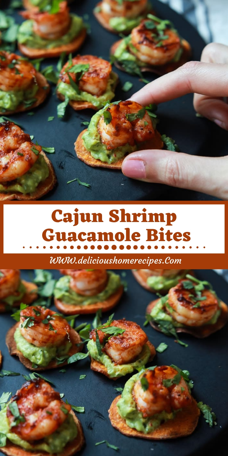 Cajun Shrimp Guacamole Bites Cajun Shrimp Guacamole Bites