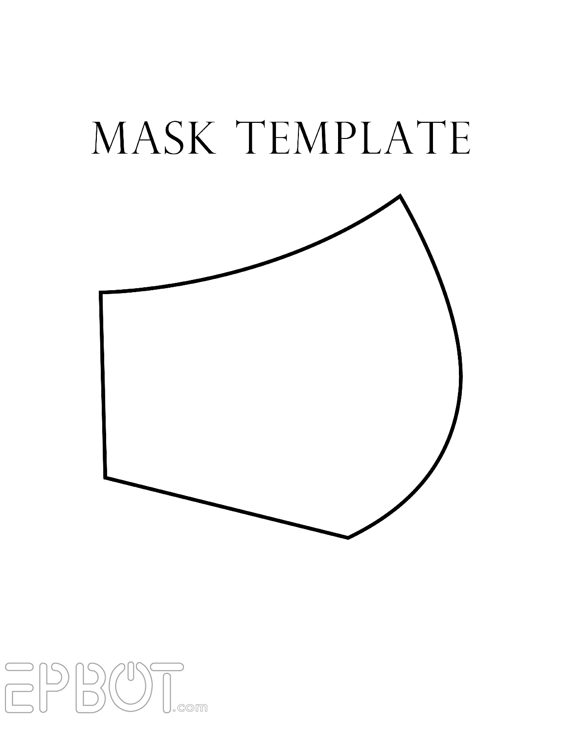 EPBOT My Faux Respirator Mask For Cons Free Template Tutorial 