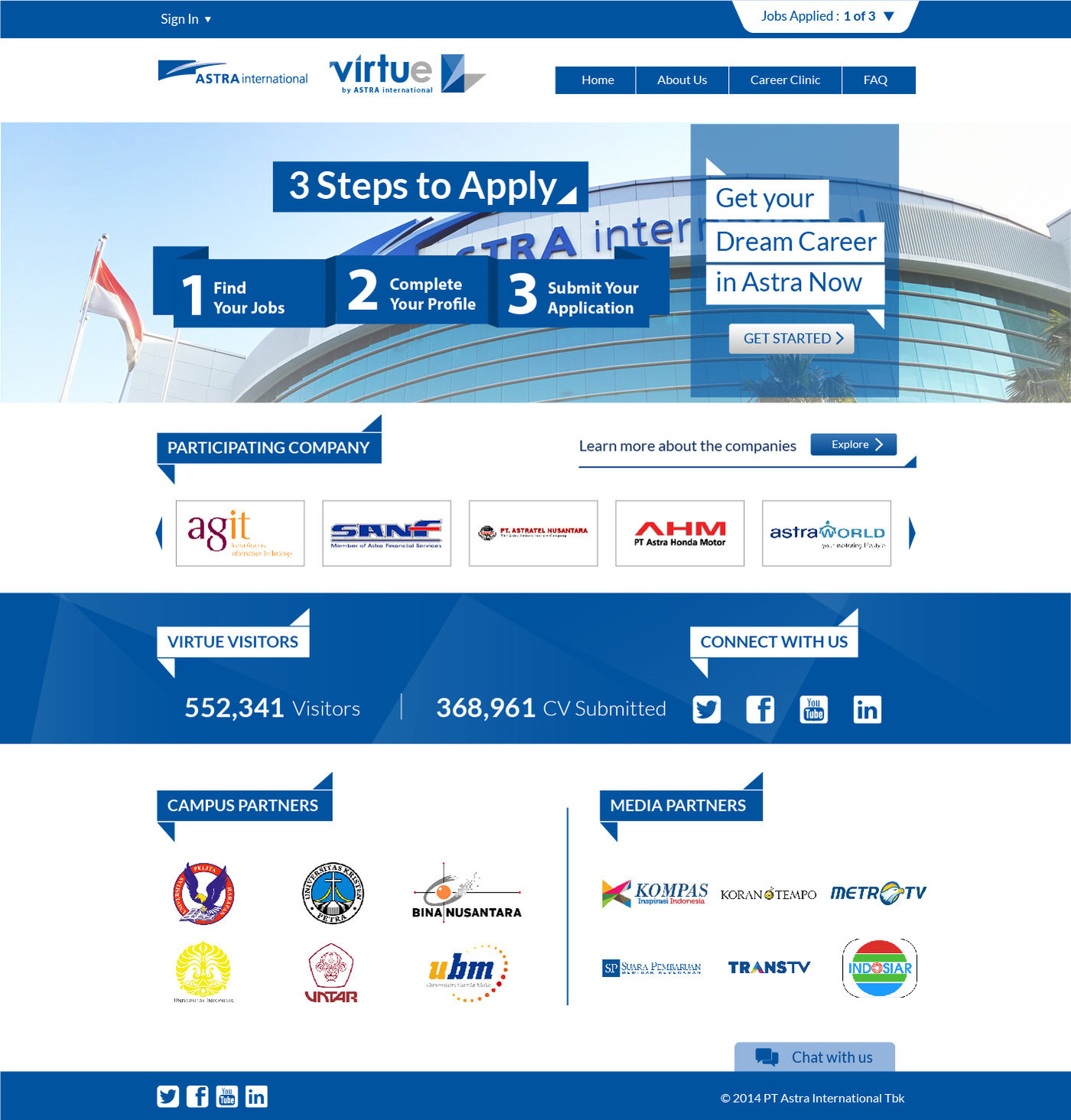 Mudahnya Melamar Pekerjaan Secara Online Dengan Astra Virtue Dare Pontianak