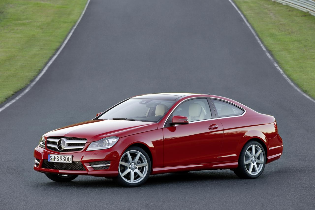 2011 Mercedes c-class coupe revealed