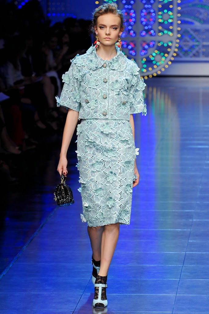 Irina: Beautiful Lace by Dolce & Gabbana.
