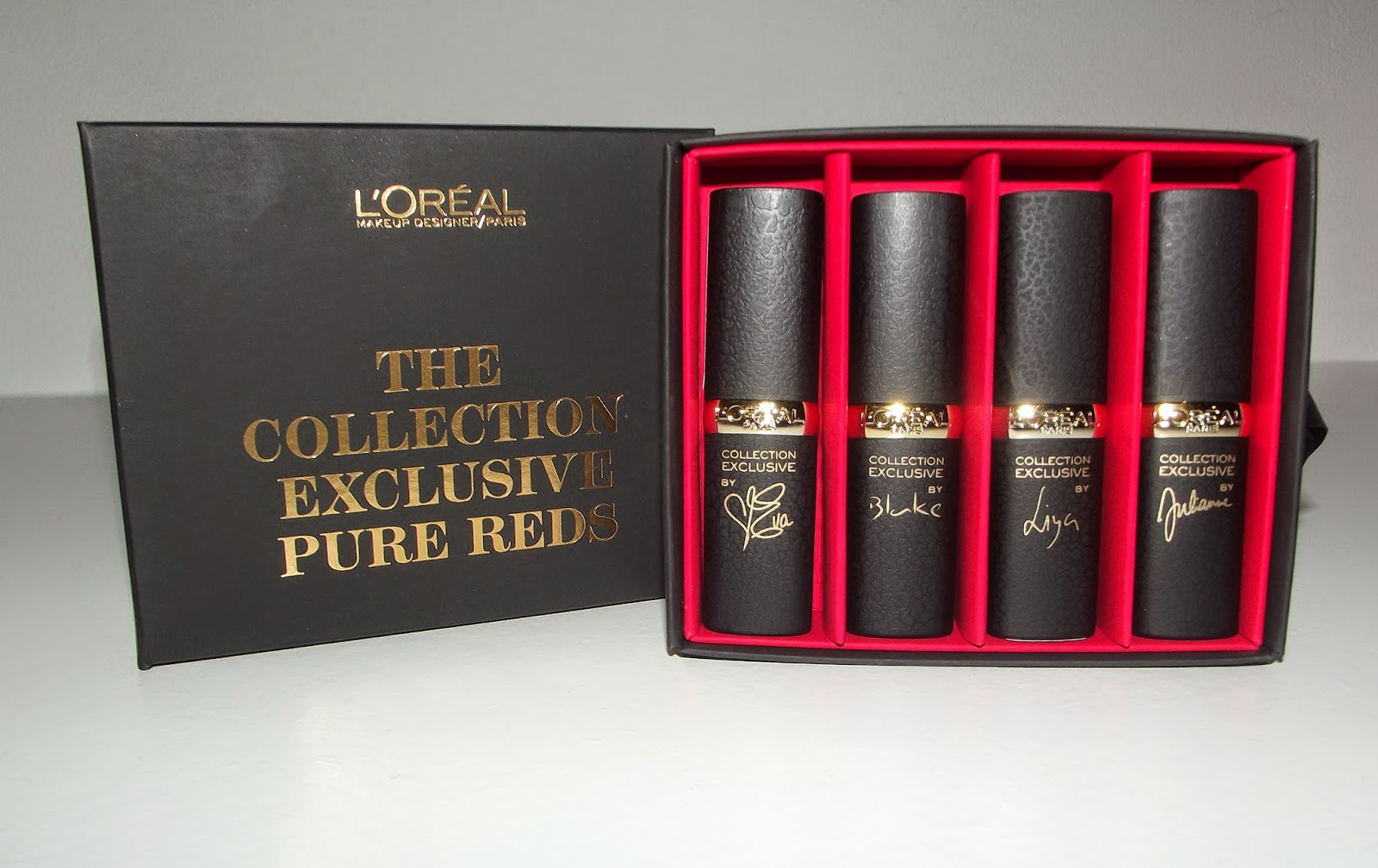 Neala: L'Oréal Color Riche Collection Exclusive Pure Reds Lipsticks