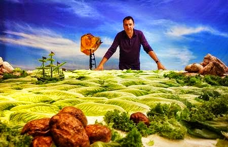 Lukisan Dari Makanan yang Sangat Indah