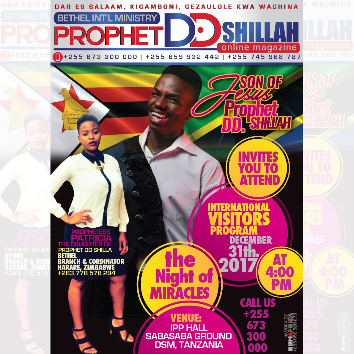 prophet dd shillah magazine the night of miracles night of miracles flyers