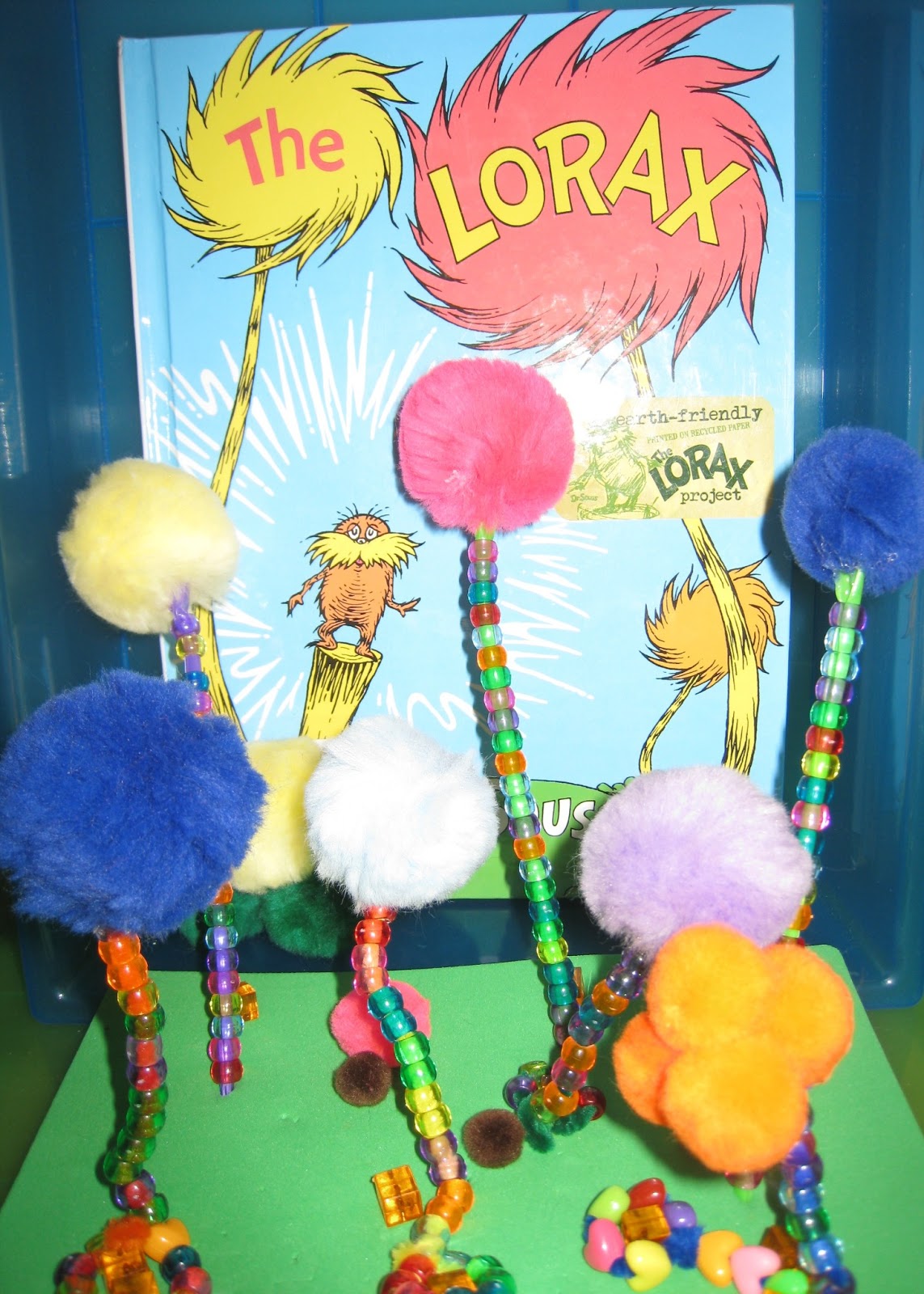 Learning In Grace DIY Truffula Trees Dr. Seuss The Lorax