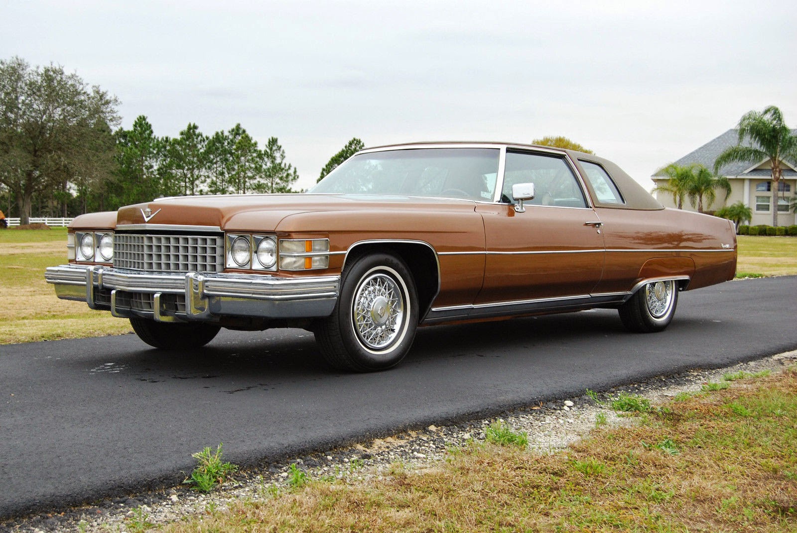 All American Classic Cars: 1974 Cadillac Coupe de Ville 2 ... 1982 ford f 250 alternator wiring 