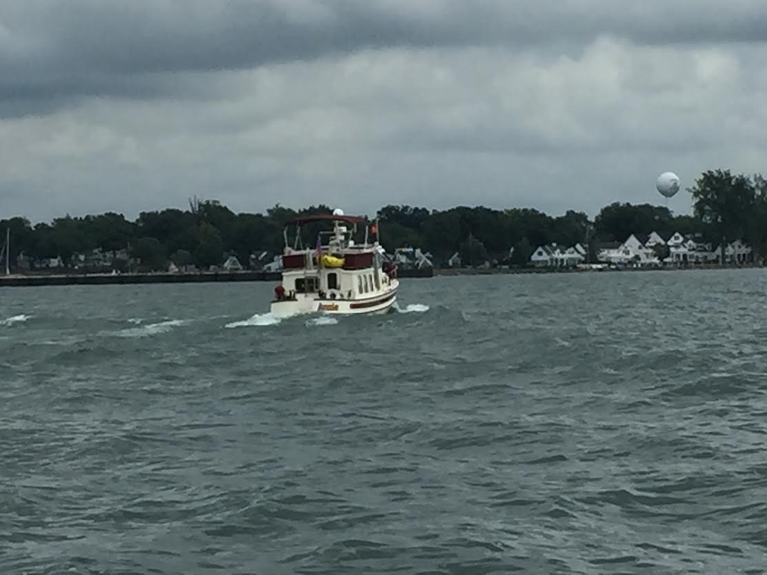 Tug Boat Annie Steams to Lake Michigan Vermilion, OH August 14, 2016