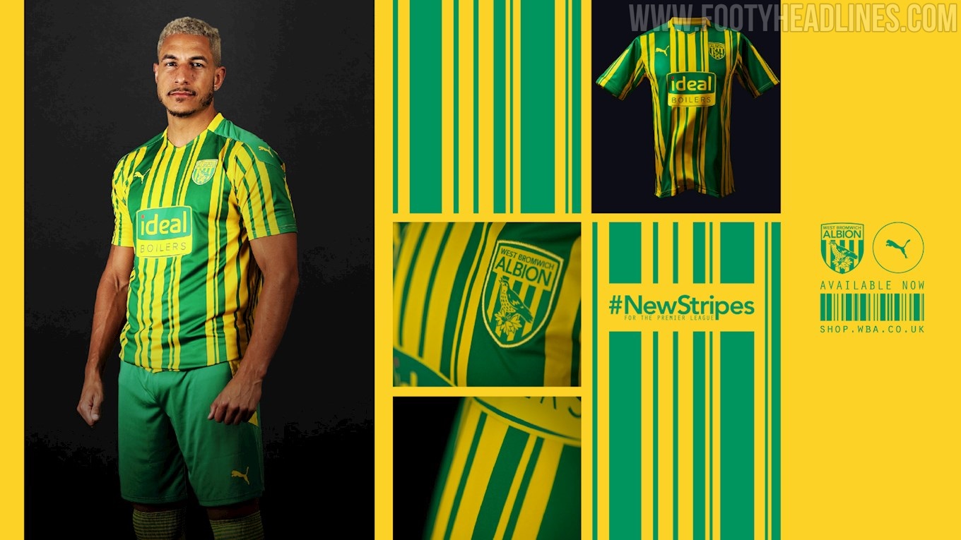 Two West Bromwich Albion 23-24 Away Kits Released - Footy Headlines