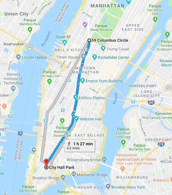 4 rutas a pie por Nueva York, calles imprescindibles