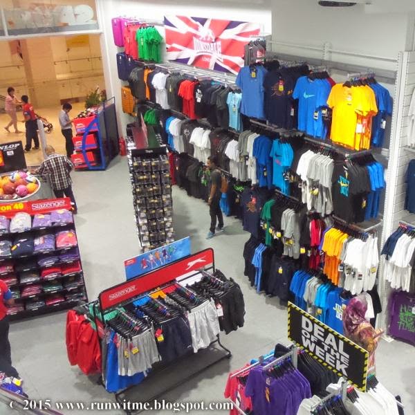 RUNNING WITH PASSION New Outlet in Intermark Mall KL